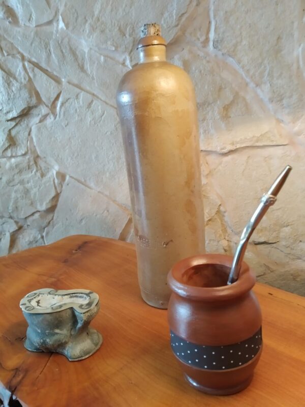 Mate Calden de color con guarda pampa - Imagen 5